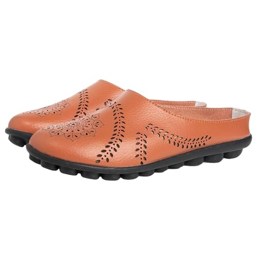 vejtmcc Damen Bequem Clogs rutschfeste Pantoletten Leicht Gartenschuhe Mesh Hausschuhe Sommer Hohl Latschen Gartenschuhe | Freizeit Badeschuhe | Strand Aqua Slippers | Flach Sohle Pantoffeln von vejtmcc