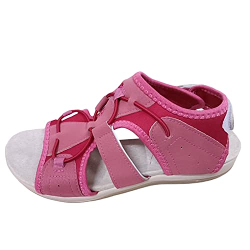 vejtmcc Damen OrthopäDische Sandalen Sommer Bequeme Leichte Sandale Mit Fussbett | Super Bequeme Sport Strick Sandalen, Mesh Weiche Sohle Casual Damenschuhe | Freizeit Sport Sandalen von vejtmcc