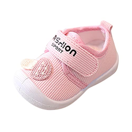 vejtmcc Kinder Kleinkind Schuhe Obst Muster Mädchen Sandalen Baby Sandalen Offene Spitze Lässige Sommer Babyschuhe Rutschfester Gummi Sportschuhe Slipper (Pink, 22.5 Toddler) von vejtmcc