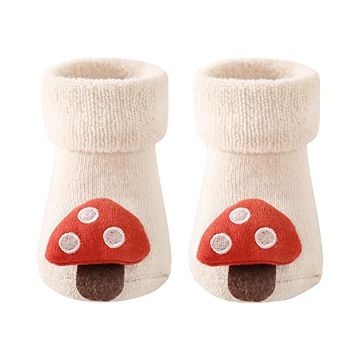 vejtmcc Kinder und Mädchen Kindersocken Winter Warme Socken Warme Socken Bodensocken Gefüttert Kinder (C, S Infant) von vejtmcc