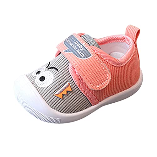 vejtmcc Lisdwde Unisex Kinder Turnschuhe Mädchen Turnschuhe Slip Leichte Turnschuhe Laufen Laufen Schulschuhe für Kinder Lauflernschuhe Warm (Pink, 20.5 Toddler) von vejtmcc