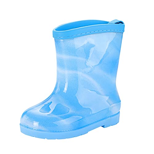 vejtmcc Mädchen Schuhe Regenstiefel Cartoon Kinder Regenstiefel und Mädchen Säuglingsregenstiefel Wassergummischuhe Boots 28 (I, 28 Little Child) von vejtmcc