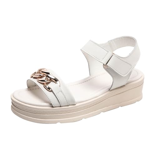 vejtmcc Wandersandalen Damen,Arch Support Wandern Sandalen Mit OrthopäDische Plateau Sandalen Damen Mit 2 Verstellbare Klettverschluss | Classic, Einfache FußBett FüR Plantar Fasciitis,Wassersport von vejtmcc