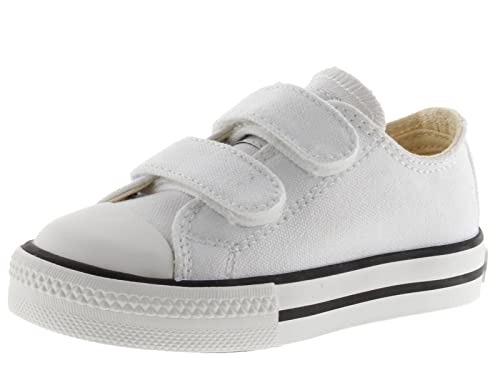 victoria Unisex – Kinder Low-top 106555-KIDS Low-TOP TRIBU Canvas & Klettverschluss Blanco 24 von victoria