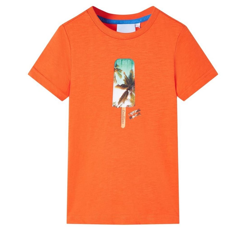 vidaXL T-Shirt Kinder-T-Shirt Dunkelorange 116 von vidaXL