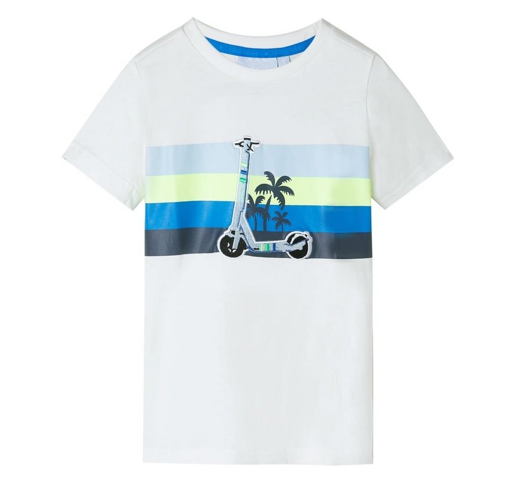 vidaXL T-Shirt Kinder-T-Shirt Ecru 104 von vidaXL