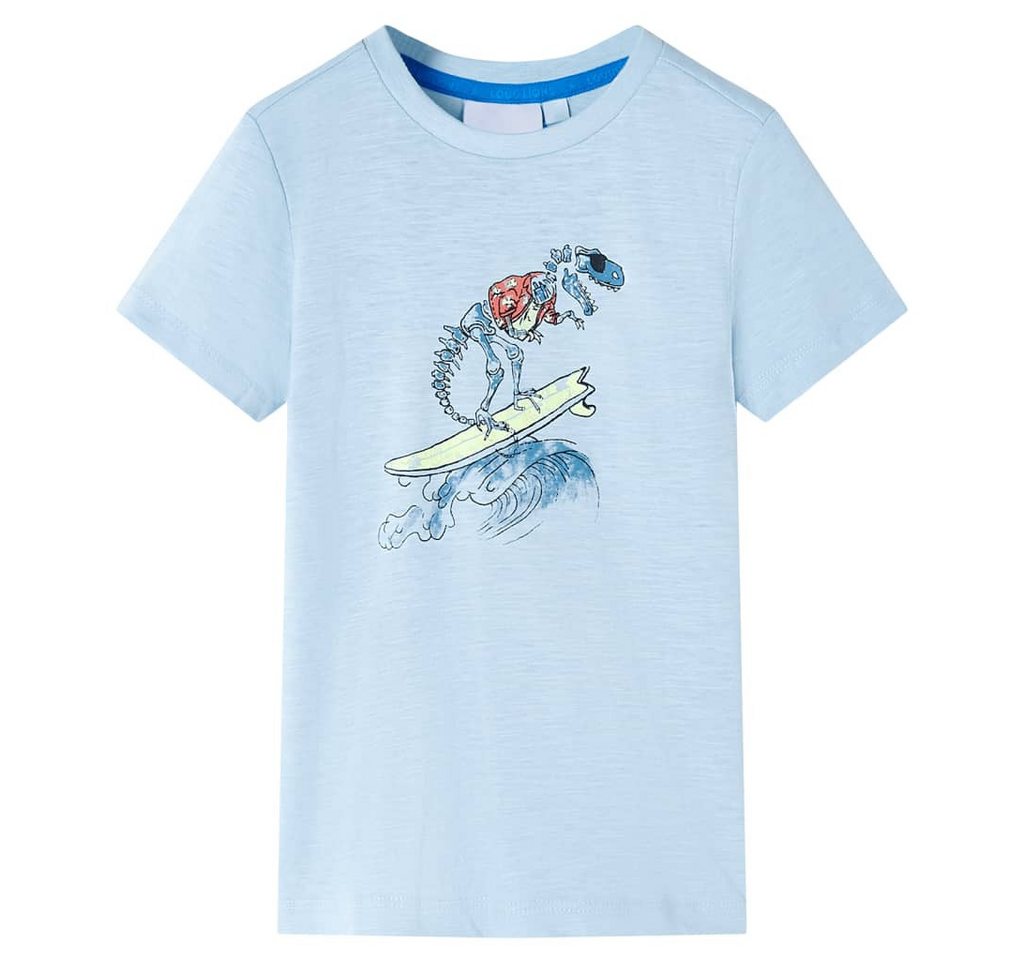 vidaXL T-Shirt Kinder-T-Shirt Hellblau 104 von vidaXL