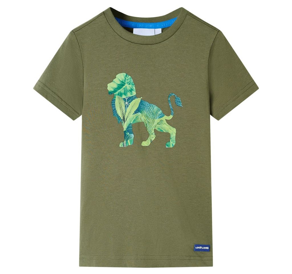 vidaXL T-Shirt Kinder-T-Shirt Khaki 104 von vidaXL