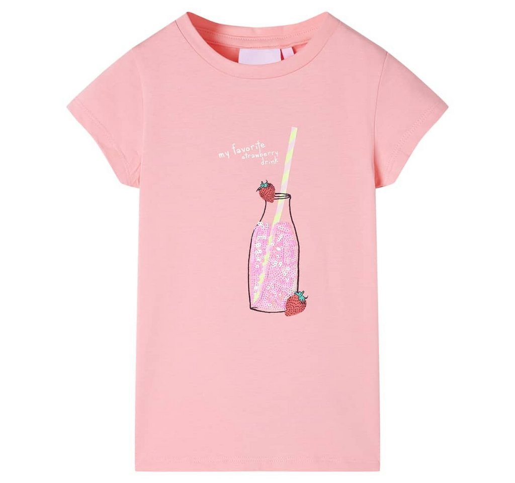 vidaXL T-Shirt Kinder-T-Shirt Rosa 104 von vidaXL