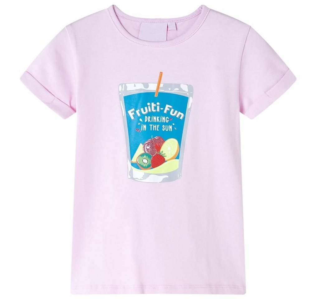 vidaXL T-Shirt Kinder-T-Shirt Zartrosa 104 von vidaXL