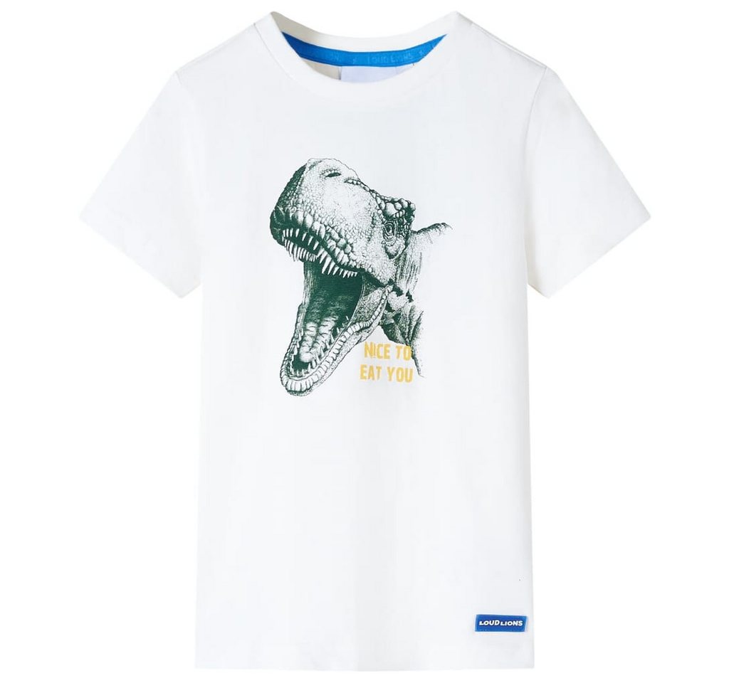 vidaXL T-Shirt Kinder-T-Shirt Ecru 116 von vidaXL