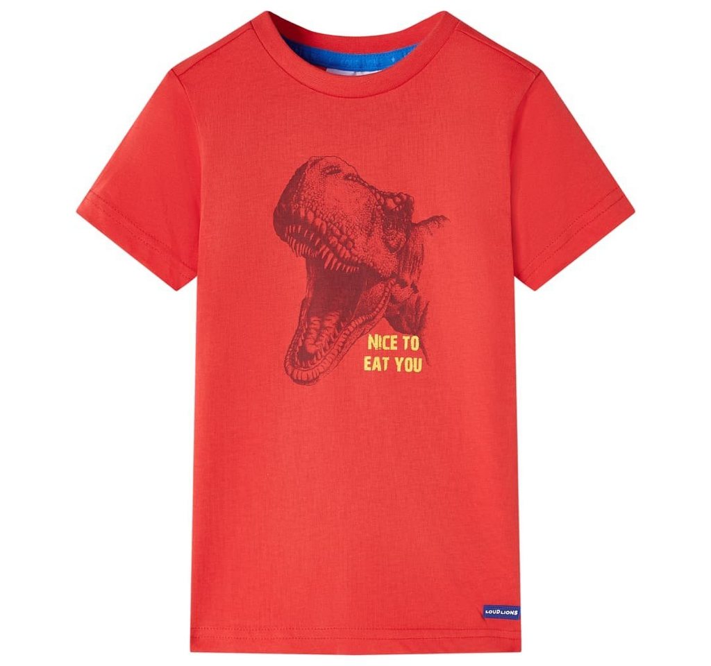 vidaXL T-Shirt Kinder-T-Shirt Rot 116 von vidaXL