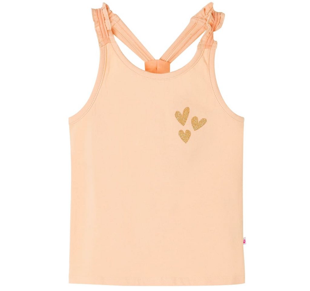 vidaXL Tanktop Kinder-Tanktop Hellorange 104 von vidaXL