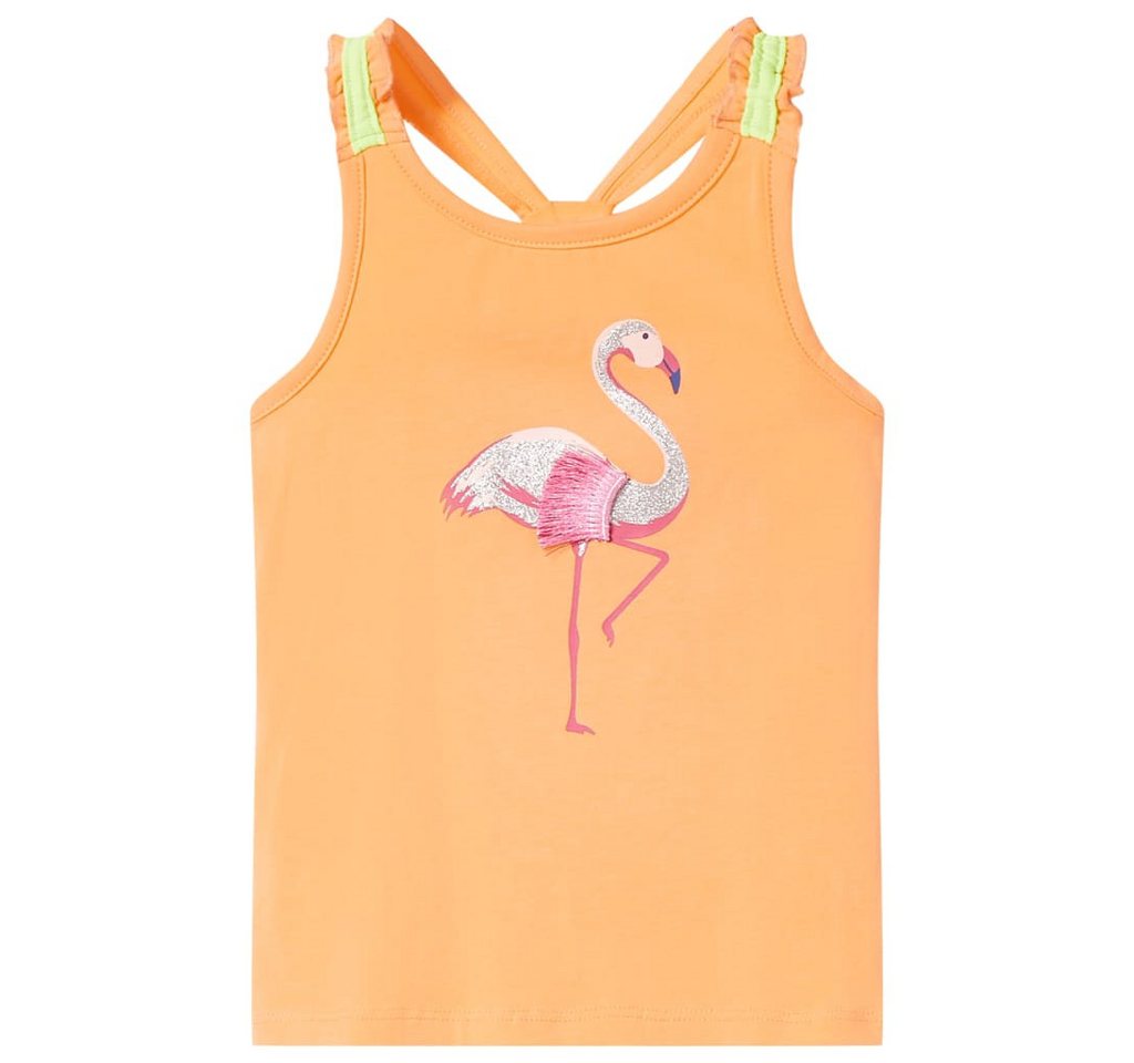 vidaXL Tanktop Kinder-Tanktop Hellorange 140 von vidaXL