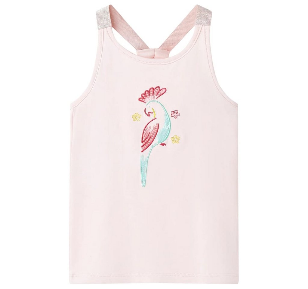 vidaXL Tanktop Kinder-Tanktop Zartrosa 104 von vidaXL