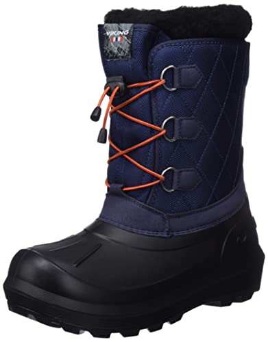 Viking is​t​i​n​d​ Schneestiefel, Navy/Red, 34 EU von Viking