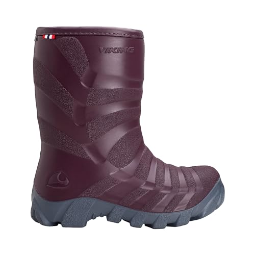 Viking Unisex Kinder Ultra 2.0 Schneestiefel, Grape Grey, 28 EU von Viking