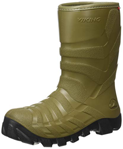 Viking Unisex-Kinder Ultra 2.0 Schneestiefel, Khaki/Antracit, 21 von Viking