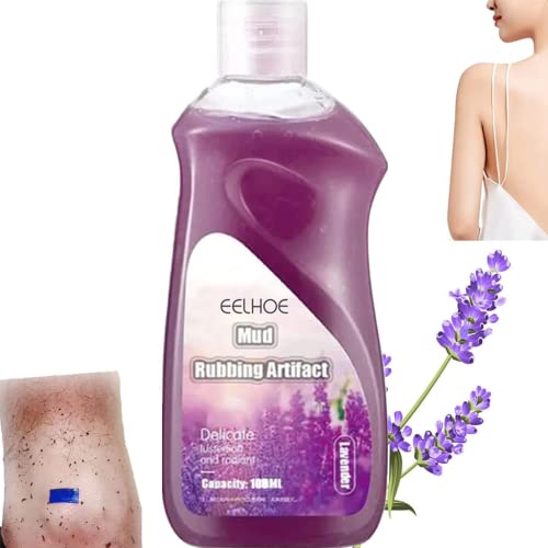 2023 New Rubbing Mud for Skin, Mud Rubbing Artifact Gel, Rubbing Mud Gel, Exfoliator Body Scrub, Mud Rub for Skin, Moisturizing and Deep Cleansing, Mud Run Scrub Cream for Men and Women (Lavender) von vokkrv