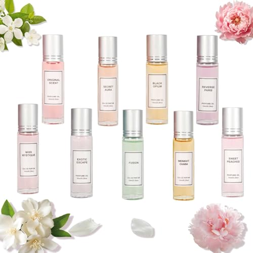 9 Stück Pheromone Parfum Women, 2024 New Pheromone Parfum Enhanced Scents Pheromones Perfume for Women, Pheromone Scent Collection Pheromon Parfüm Geschenk für Mädchen und Frauen (Set3) 9 Stück Pheromone Parfum Women, 2024 New Pheromone Parfum Enhanced Scents Pheromones Perfume for Women, Pheromone Scent Collection Pheromon Parfüm Geschenk für Mädchen und Frauen (Set3) von vokkrv