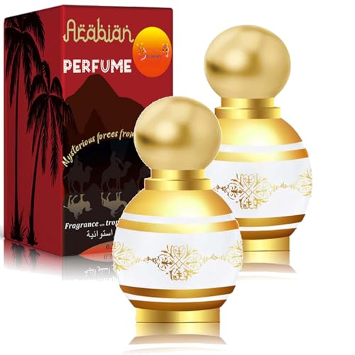 Arabisches Parfüm Damen, Konzentriertes Parfümöl Arabisches Damenparfüm, Arabisches Parfümöl für Frauen, Langanhaltende Parfümöl Herren Für Paare, Dating Geeignet, Sultan Parfüm (2 Stöcke) von vokkrv