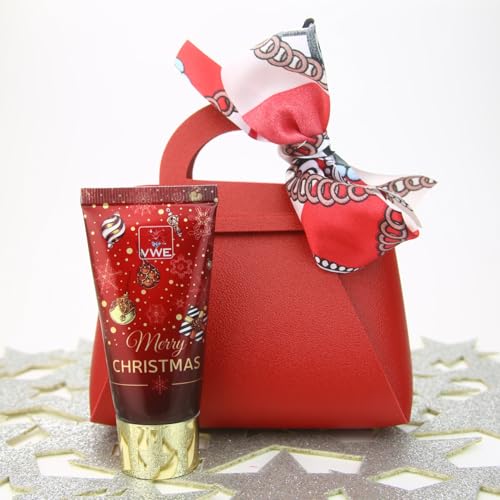 5 X Weihnachtliches Handcreme-Set – Geschenk für Weihnachten - Rot 5 X Weihnachtliches Handcreme-Set – Geschenk für Weihnachten - Rot von von Wellean EigenArt