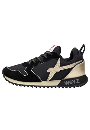 w6yz Mädchen Jet-j. Gymnastikschuh Schwarz 27 EU von w6yz