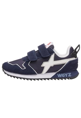 w6yz Jet VL-J.-Sneaker mit silberfarbenen Details-Blau Dunkelblau 39 von w6yz