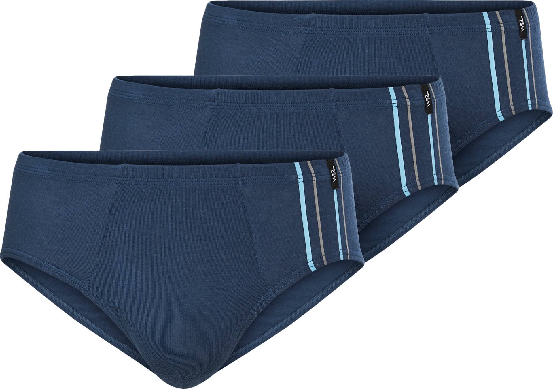 Sieh an! Herren Slip, dunkelblau-aqua von wäschepur men