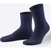 Witt Damen Damen-Socken, nachtblau von wäschepur