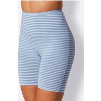 Witt Damen Longpanty, 2x bleu-geringelt + 2x bleu von wäschepur