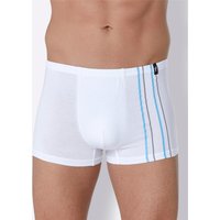 Witt Herren Pants, weiß-aqua von wäschepur men