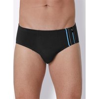 Witt Herren Slip, schwarz-aqua von wäschepur men