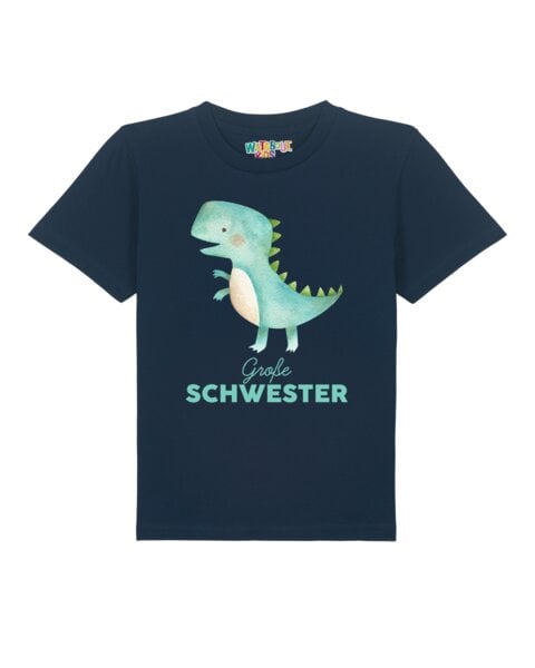 watabout.kids T-Shirt Kinder Dinosaurier 03 Große Schwester von watabout.kids