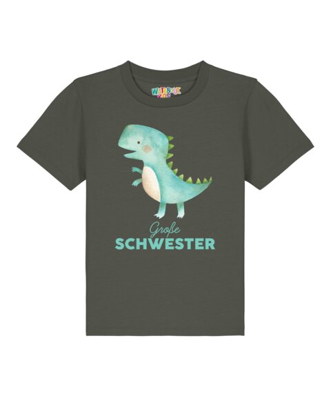 watabout.kids T-Shirt Kinder Dinosaurier 03 Große Schwester von watabout.kids