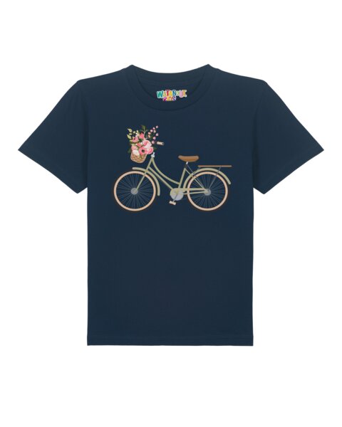 watabout.kids T-Shirt Kinder Fahrrad mit Blumen von watabout.kids