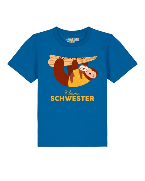 watabout.kids T-Shirt Kinder Faultier Kleine Schwester von watabout.kids