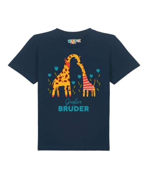 watabout.kids T-Shirt Kinder Giraffe Großer Bruder von watabout.kids