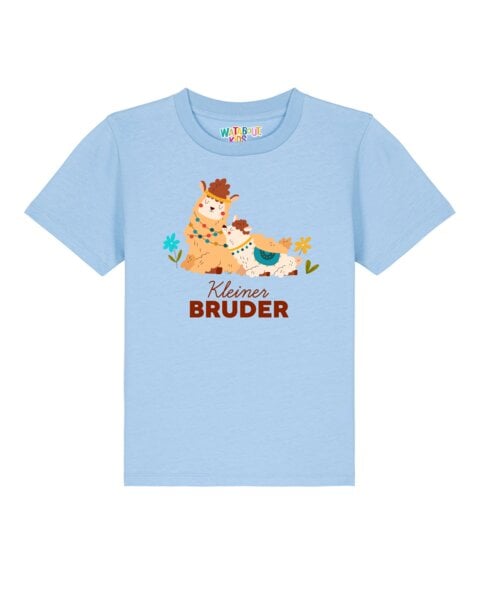 watabout.kids T-Shirt Kinder Lama Kleiner Bruder von watabout.kids