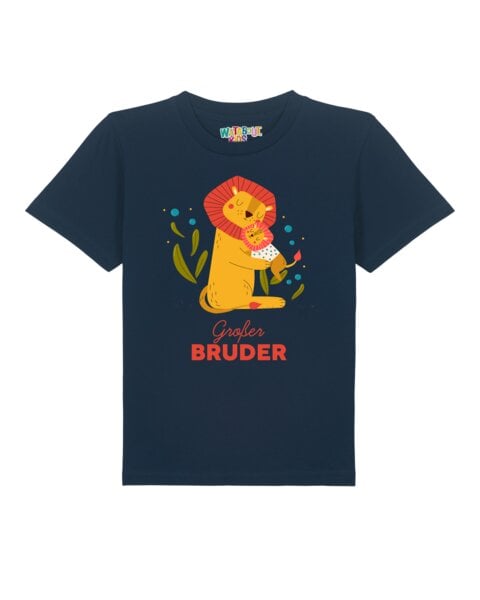 watabout.kids T-Shirt Kinder Löwen Großer Bruder von watabout.kids