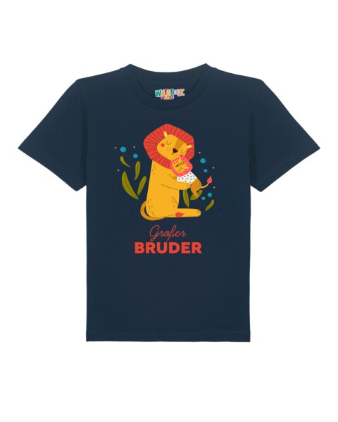 watabout.kids T-Shirt Kinder Löwen Großer Bruder von watabout.kids