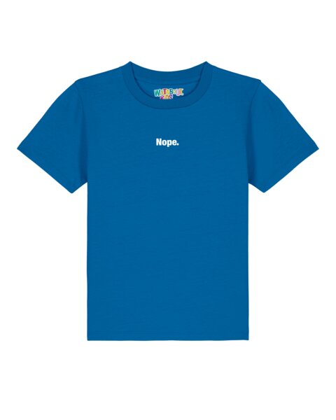 watabout.kids T-Shirt Kinder Nope von watabout.kids