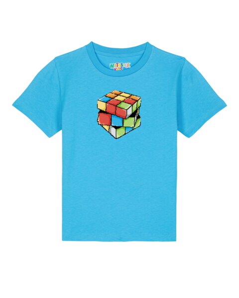 watabout.kids T-Shirt Kinder Pixel Zauberwürfel von watabout.kids