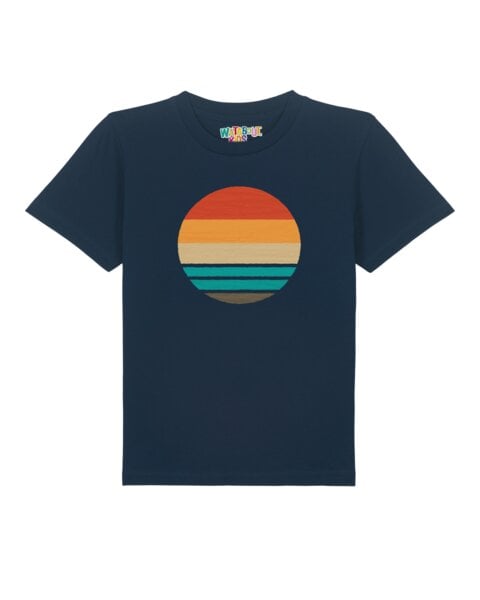 watabout.kids T-Shirt Kinder Retro Sunset Ocean von watabout.kids