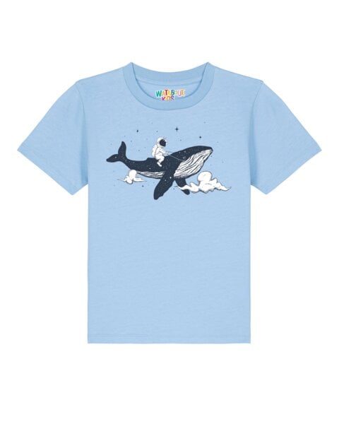 watabout.kids T-Shirt Kinder Spacewhale von watabout.kids