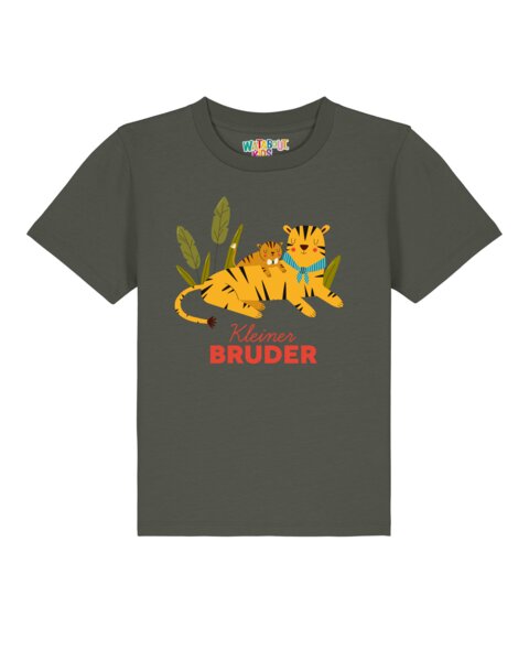 watabout.kids T-Shirt Kinder Tiger Kleiner Bruder von watabout.kids