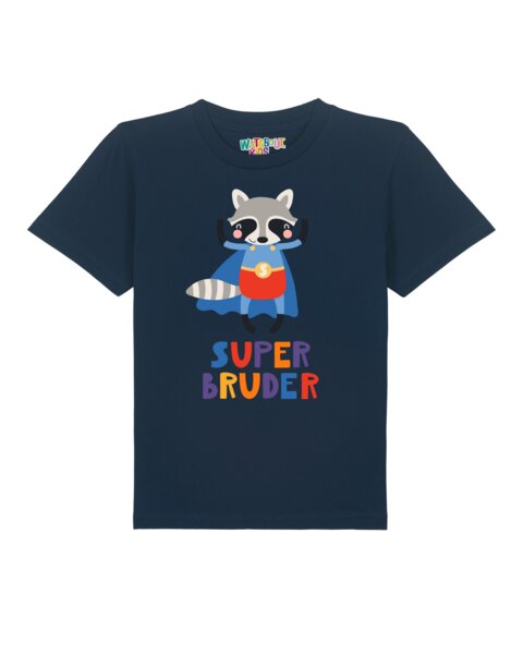 watabout.kids T-Shirt Kinder Waschbär Superbruder von watabout.kids