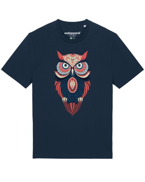 watapparel T-Shirt Unisex Colorful Owl von watapparel