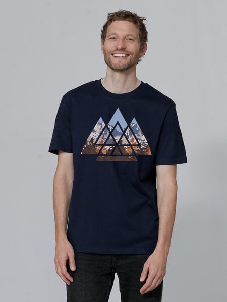 watapparel T-Shirt Unisex Geometric Landscape von watapparel