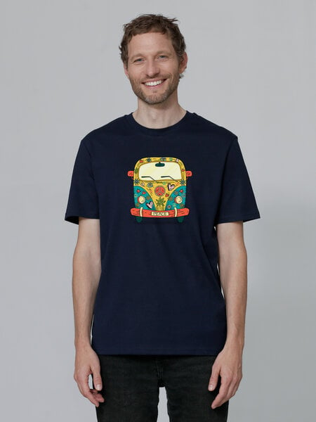 watapparel T-Shirt Unisex Hippies Bus von watapparel